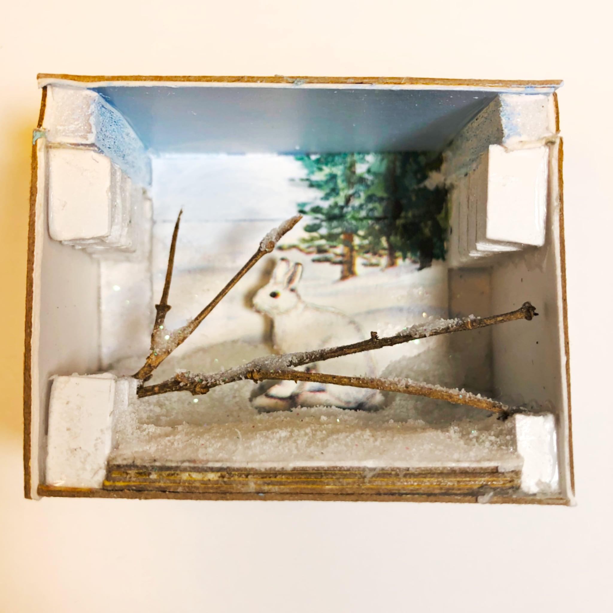 Snowshoe diorama02