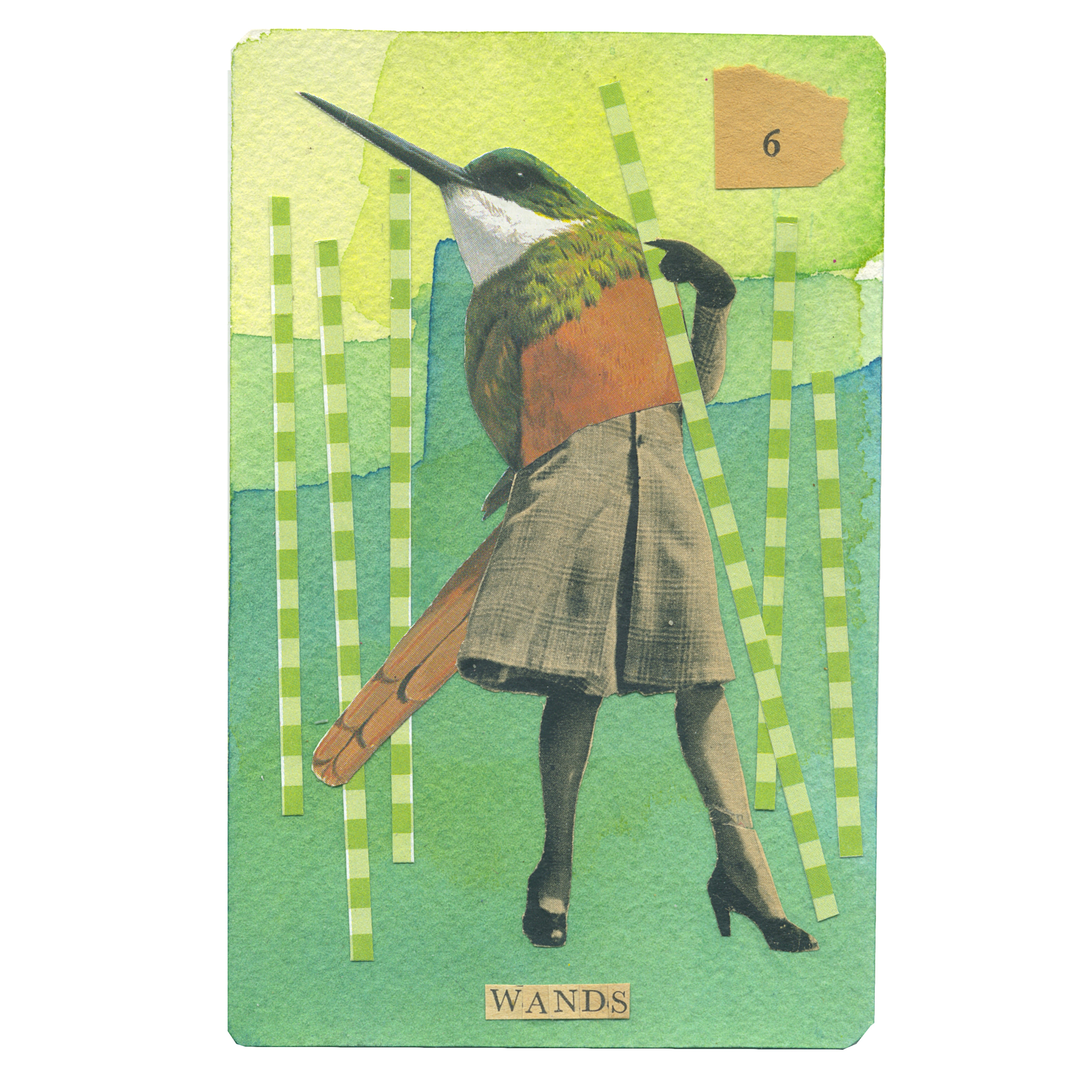 Tarot 6 wands